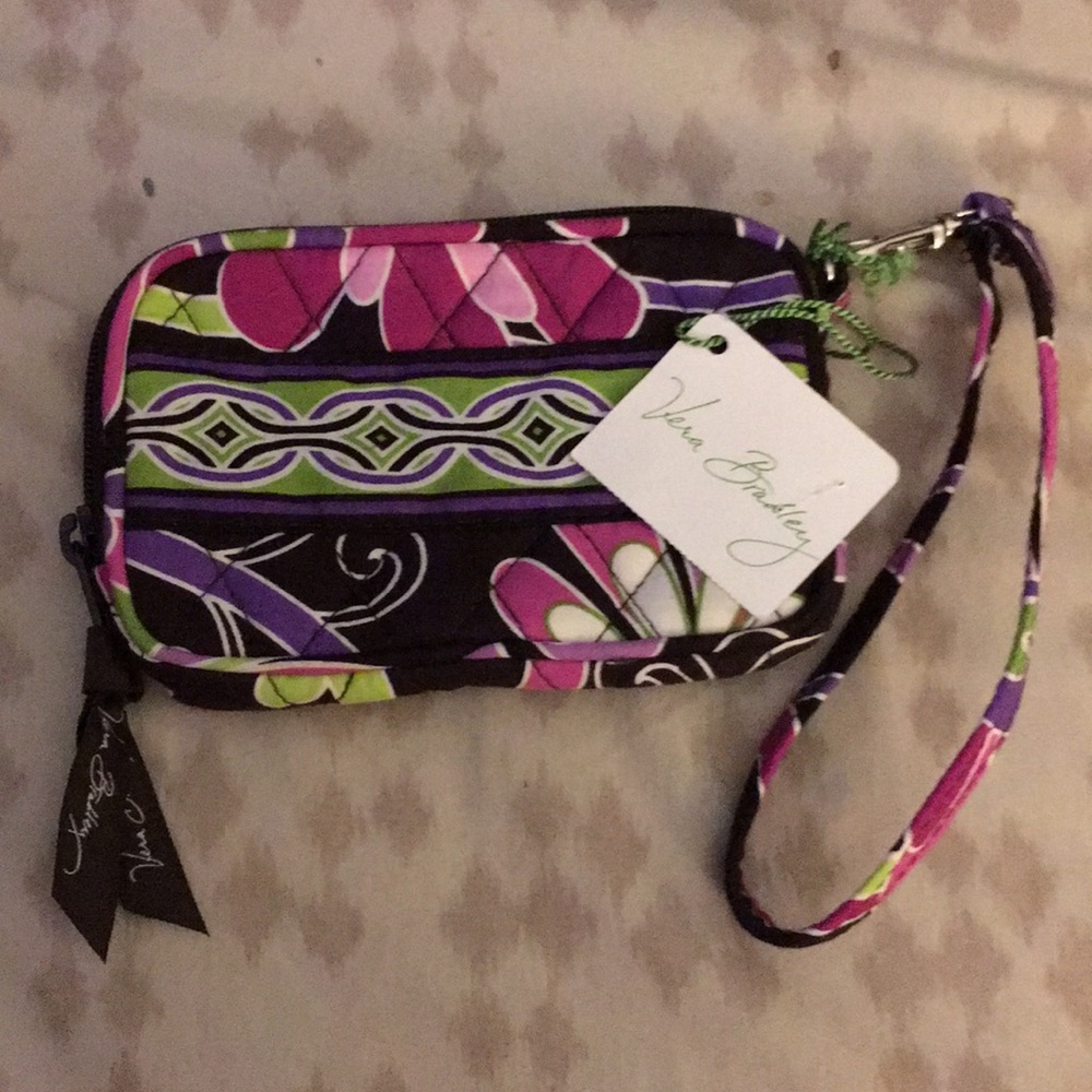 Vera Bradley 3/4 Zipper Wristlet
